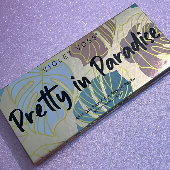 VIOLET VOSS PRETTY IN PARADISE ALL IN ONE FACE PALETTE - NEW - Picture 4 of 5
